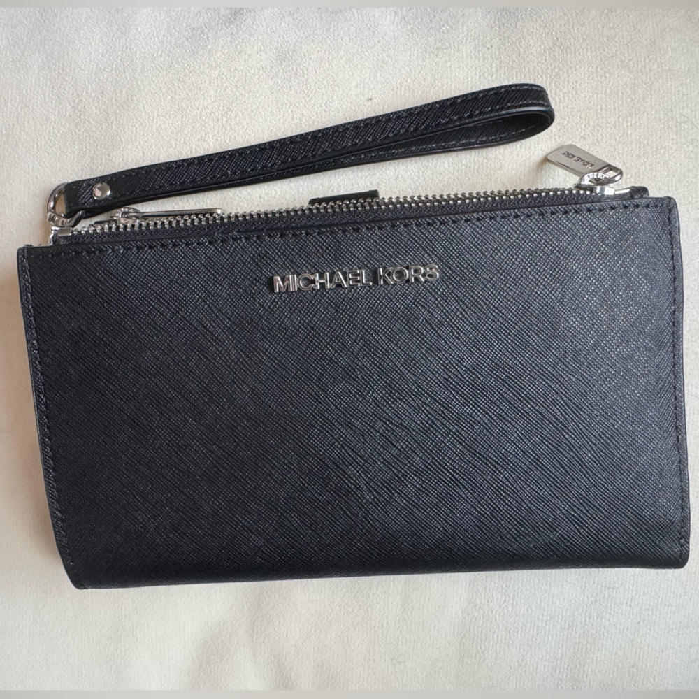 Michael Kors Black Wristlet
